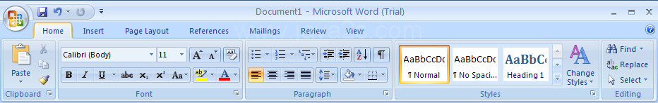 Go to different locations in Word