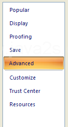 Then click Advanced