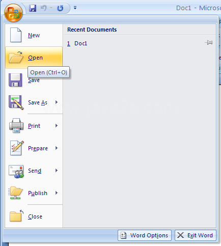 Open File with Encryption