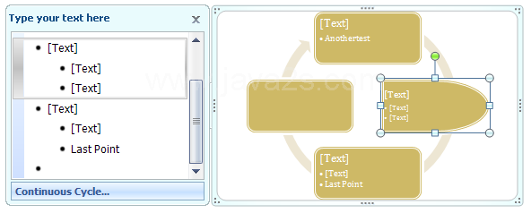 Reset a SmartArt graphic back to its original state