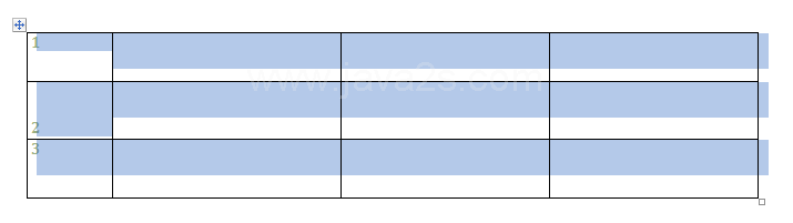 Show or hide gridlines in a table