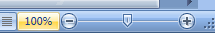 Double click the thumb to open The Zoom dialog box.