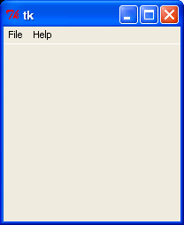 File menu