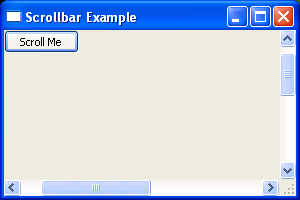 Scrollbar Example