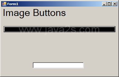 Button with background image