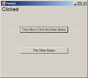 Button PerformClick Method