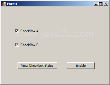 CheckBox Check States