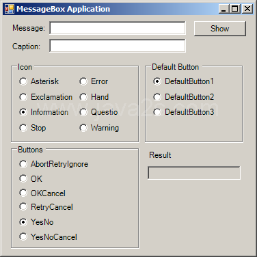Custom your MessageBox