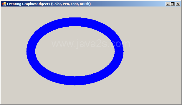 Create Pen with Color and Width