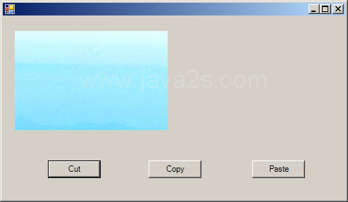 Image Cut, Copy and Paste with ClipBoard