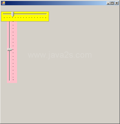 Get TrackBar value and LargeChange value