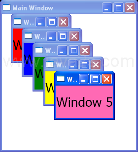 Create Window and add window closing event handler