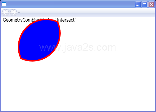 GeometryCombineMode = Intersect