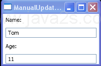 Manual Update Target