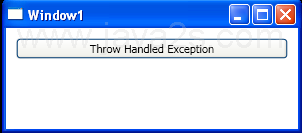 Throw Handled Exception