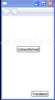 Transformed Buttons with TranslateTransform X/Y