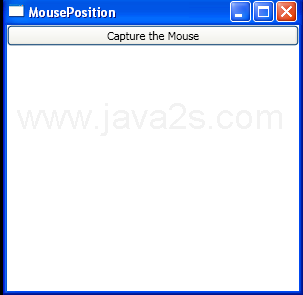 Use Mouse.Capture to let a Control capture an event